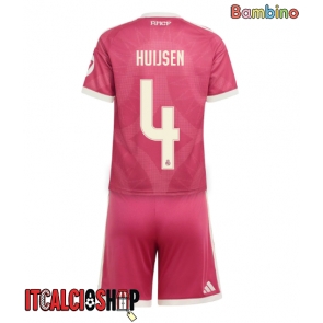 Real Madrid Dean Huijsen #4 Terza Maglia Bambino 2026-27 Manica Corta (+ Pantaloni corti)